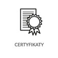 Certyfikaty regulatorów serii DTD