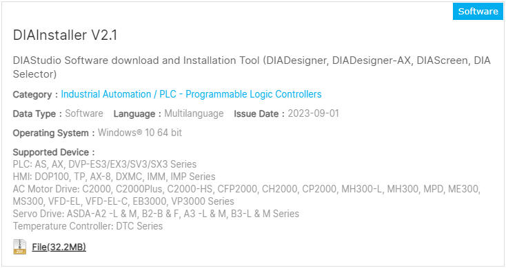 DIAStudio instalacja 2