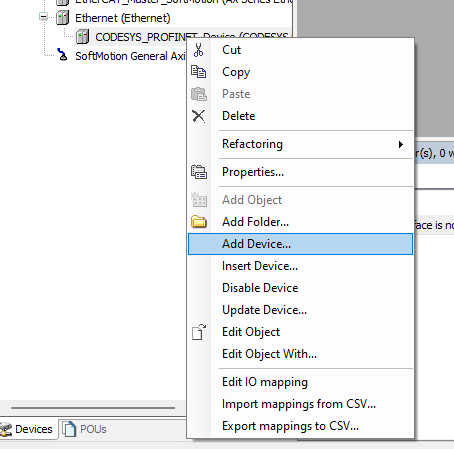 Profinet slave w sterownikach AX-3_4
