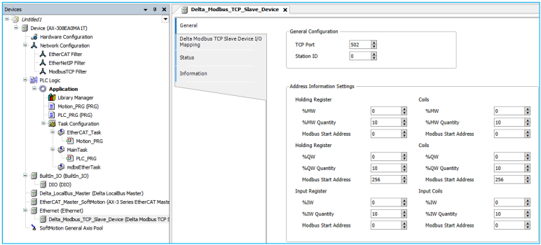 Konfigurowanie Modbus TCP w AX-3_15