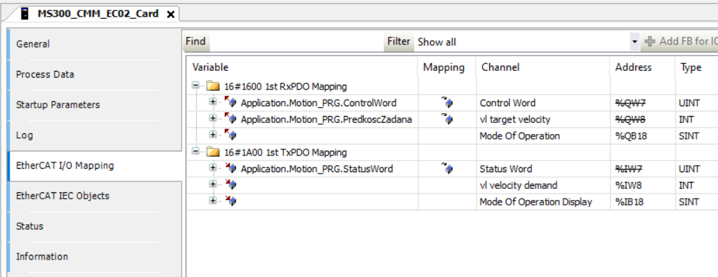 Jak skonfigurować EtherCAT w AX-3_5