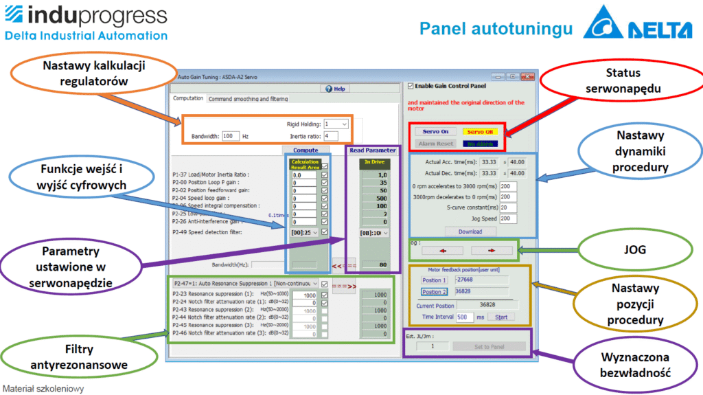autotuning serwonapędów A2_1 autotuning serwonapędów A2_1
